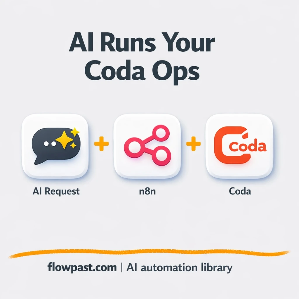 Coda + OpenAI: keep docs updated without busywork - n8n workflow automation template