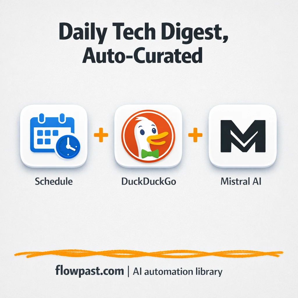 RSS + Telegram, a clean news digest for your team - n8n workflow automation template