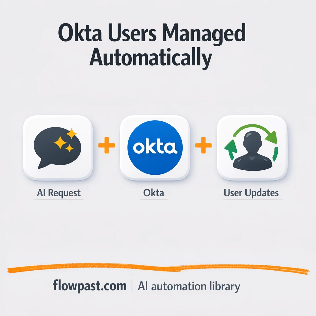 Okta + Slack: user requests handled with fewer errors - n8n workflow automation template