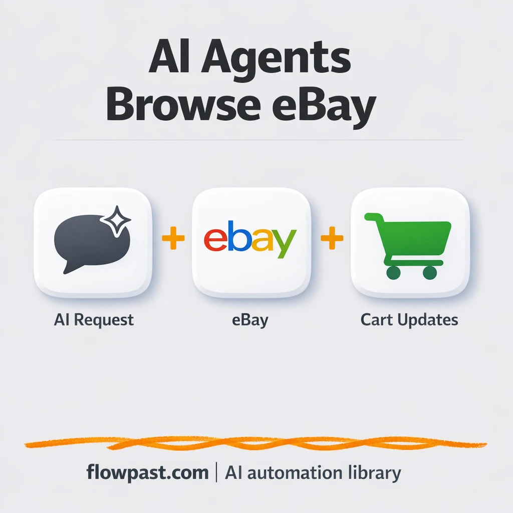 eBay + Claude Desktop: smarter product decisions - n8n workflow automation template