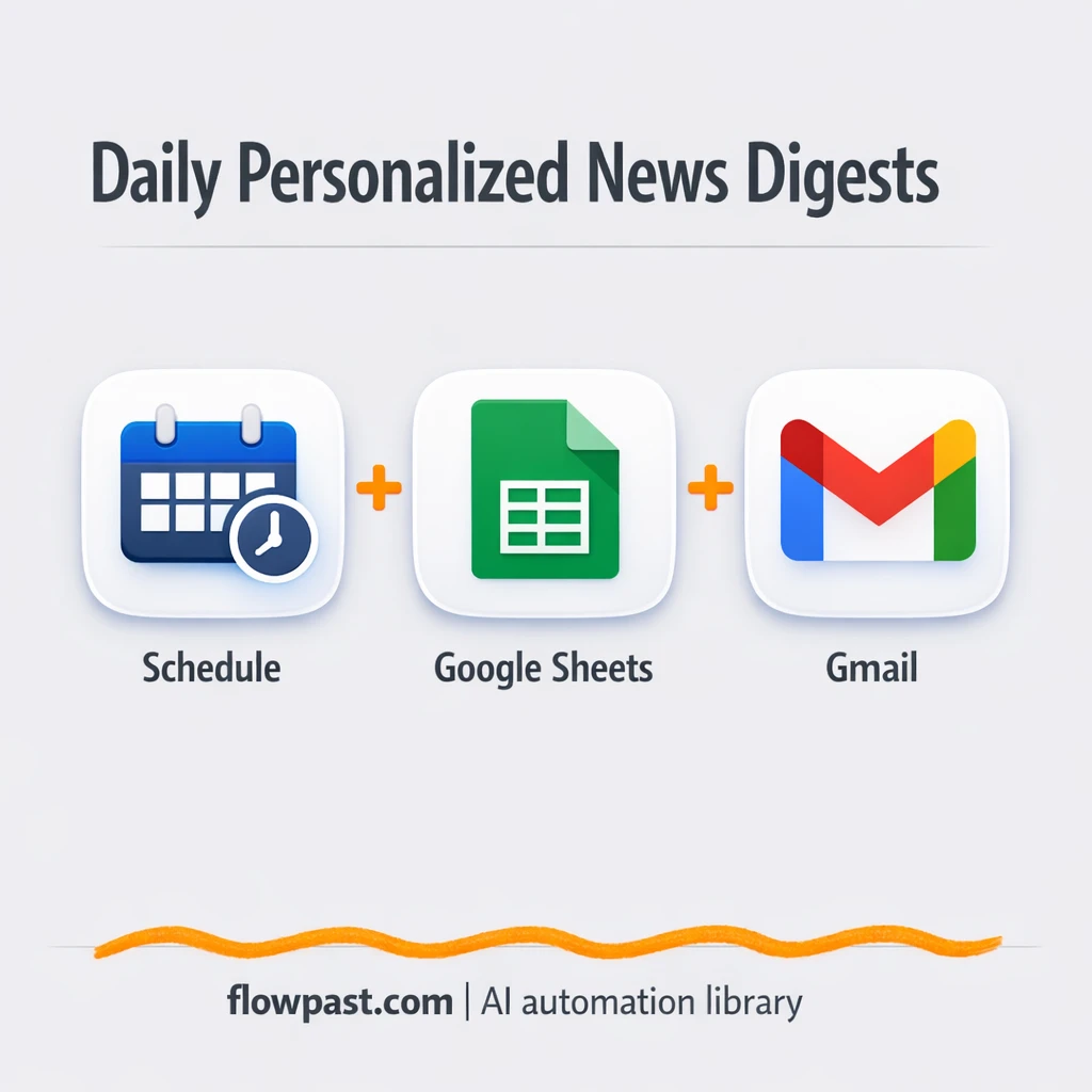 Google Sheets + Gmail: personalized lesson emails daily - n8n workflow automation template