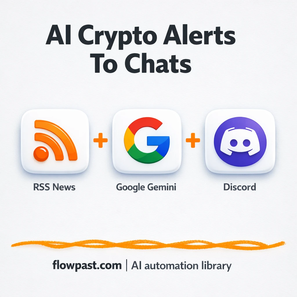 Discord + Telegram crypto briefings, always consistent - n8n workflow automation template