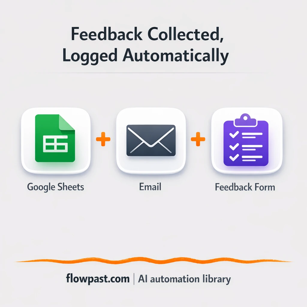 Gmail to Google Sheets, restaurant feedback logged - n8n workflow automation template