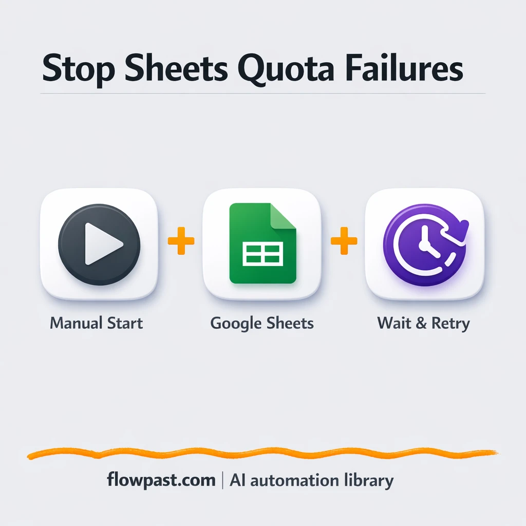 Google Sheets + Excel: stable batch updates, fewer fails - n8n workflow automation template