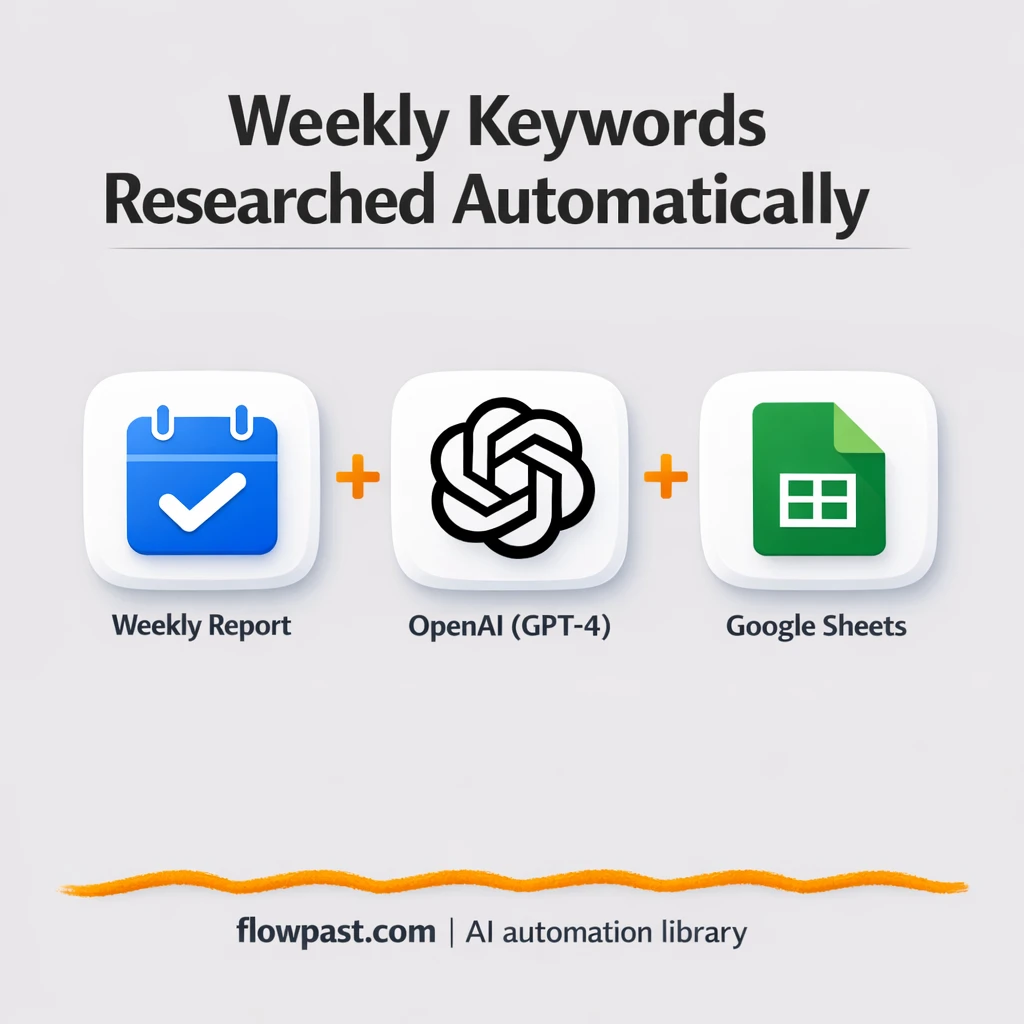 Bright Data + Google Sheets, keywords stay current - n8n workflow automation template