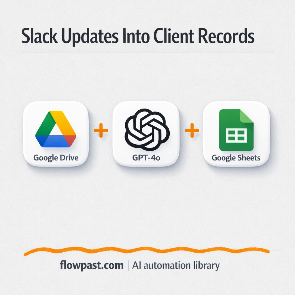 Slack + Google Sheets: clean client onboarding records - n8n workflow automation template