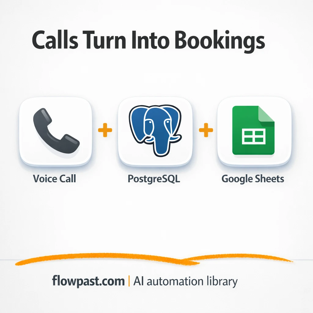 Google Sheets + Postgres, clean travel CRM call logs - n8n workflow automation template