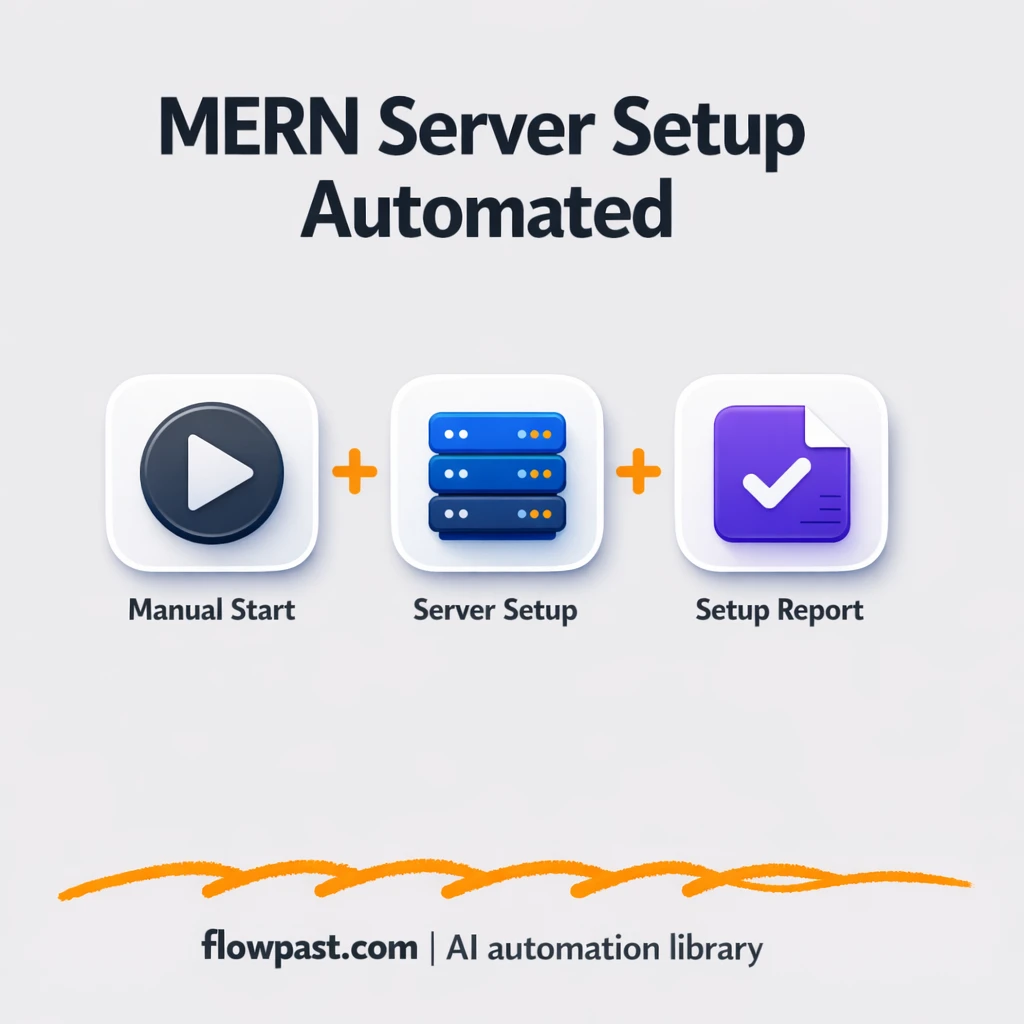 GitHub + Docker: consistent MERN servers on demand - n8n workflow automation template