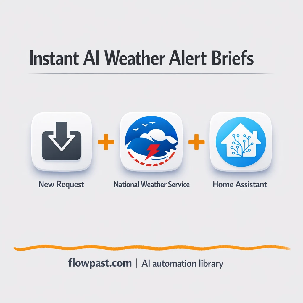 Telegram + OpenAI weather alerts you can act on - n8n workflow automation template