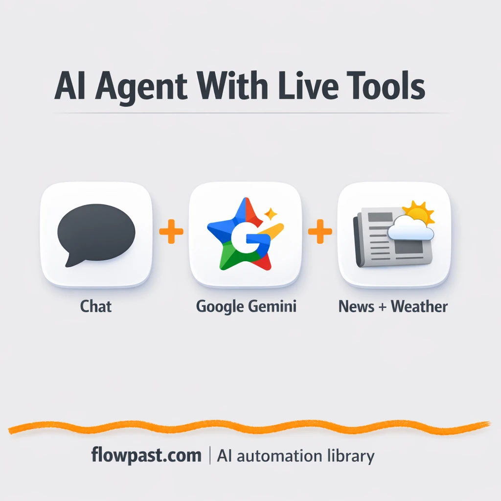 Google Gemini + Slack, quick updates on demand - n8n workflow automation template