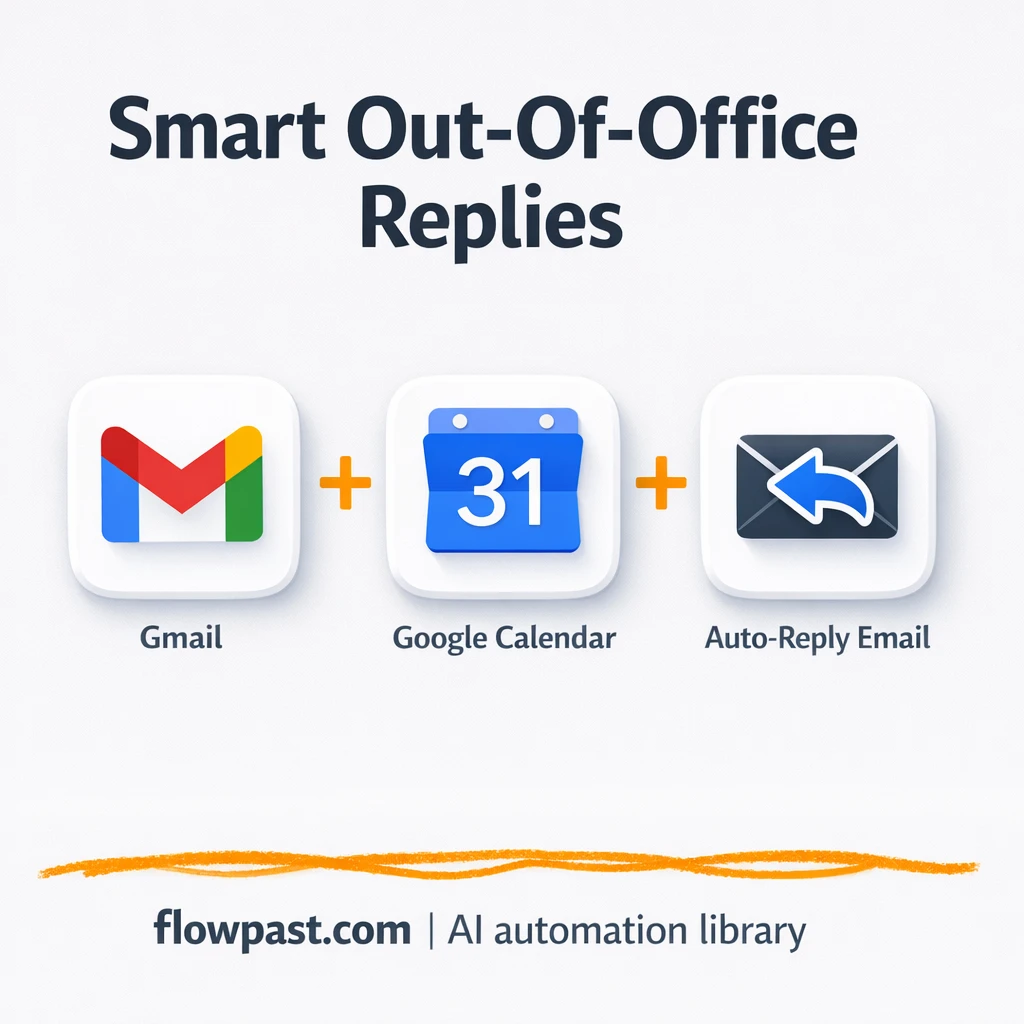 Gmail + Google Calendar: OOO replies that stay true - n8n workflow automation template