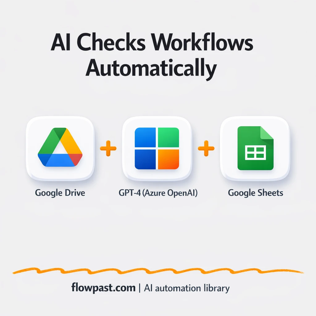 Google Drive to Google Sheets, QA checks you can trust - n8n workflow automation template