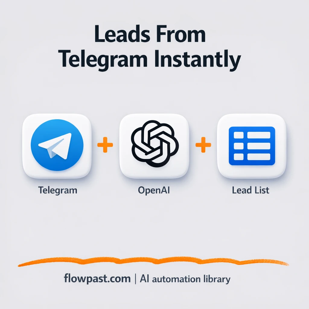 Telegram + Google Sheets: Apollo leads logged clean - n8n workflow automation template