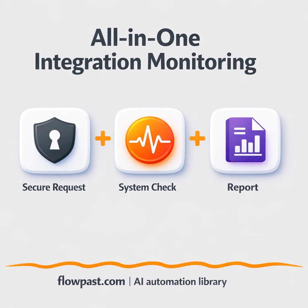 Slack + Google Sheets for API check summaries - n8n workflow automation template