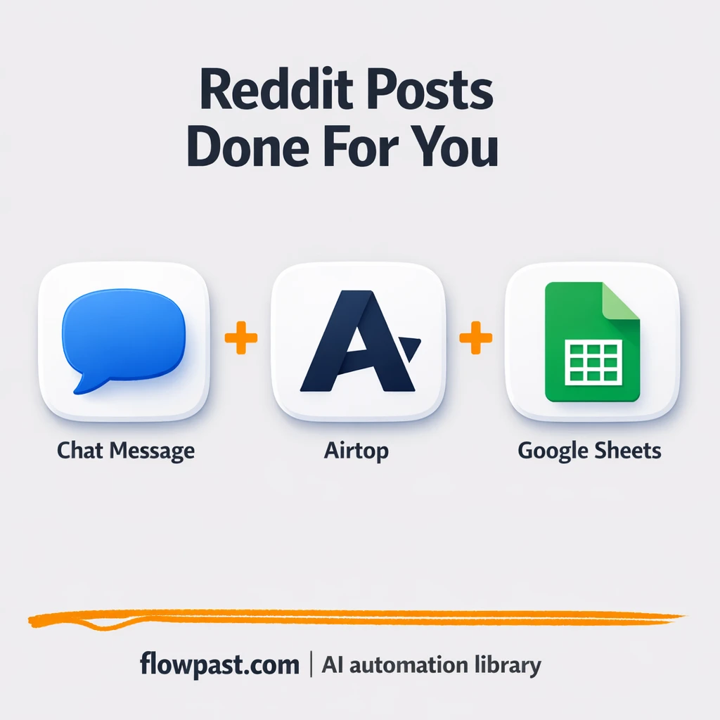 Airtop + Google Sheets: browser tasks logged for you - n8n workflow automation template