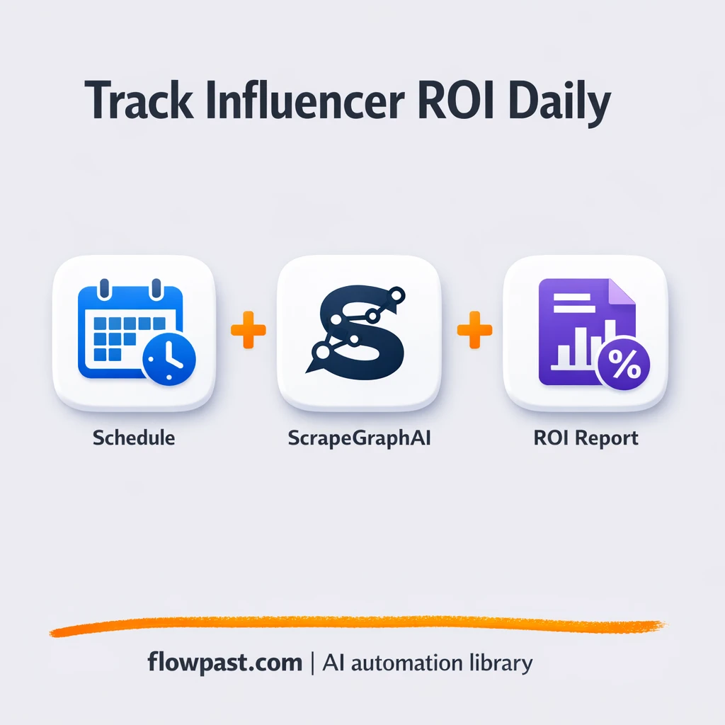 Instagram + Google Sheets, influencer ROI tracked daily - n8n workflow automation template