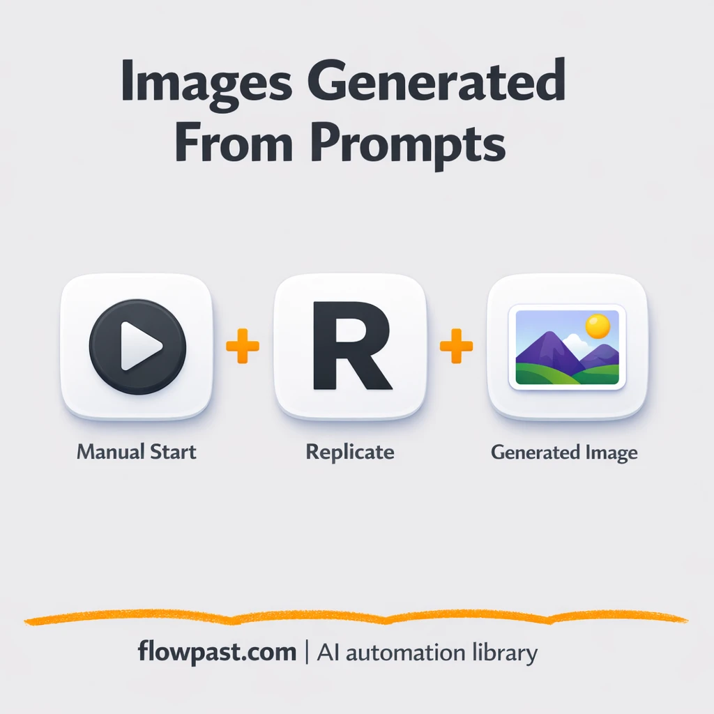 Replicate + Slack: image jobs finished, not chased - n8n workflow automation template