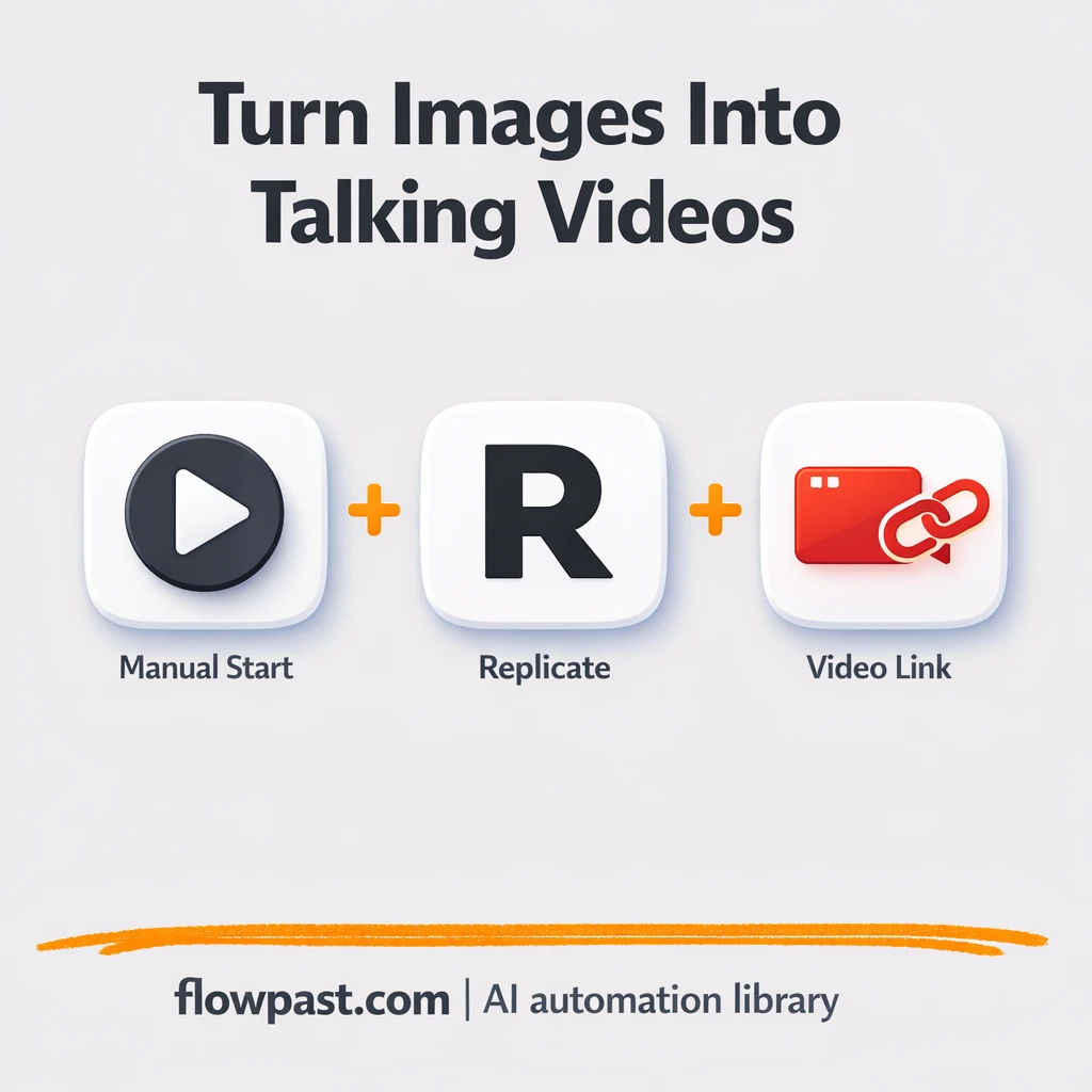 Replicate to Google Sheets, video links logged clean - n8n workflow automation template