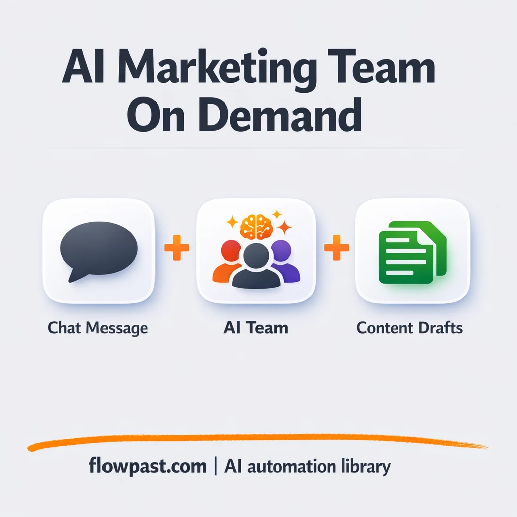 OpenAI + Google Sheets, campaign assets from one brief - n8n workflow automation template