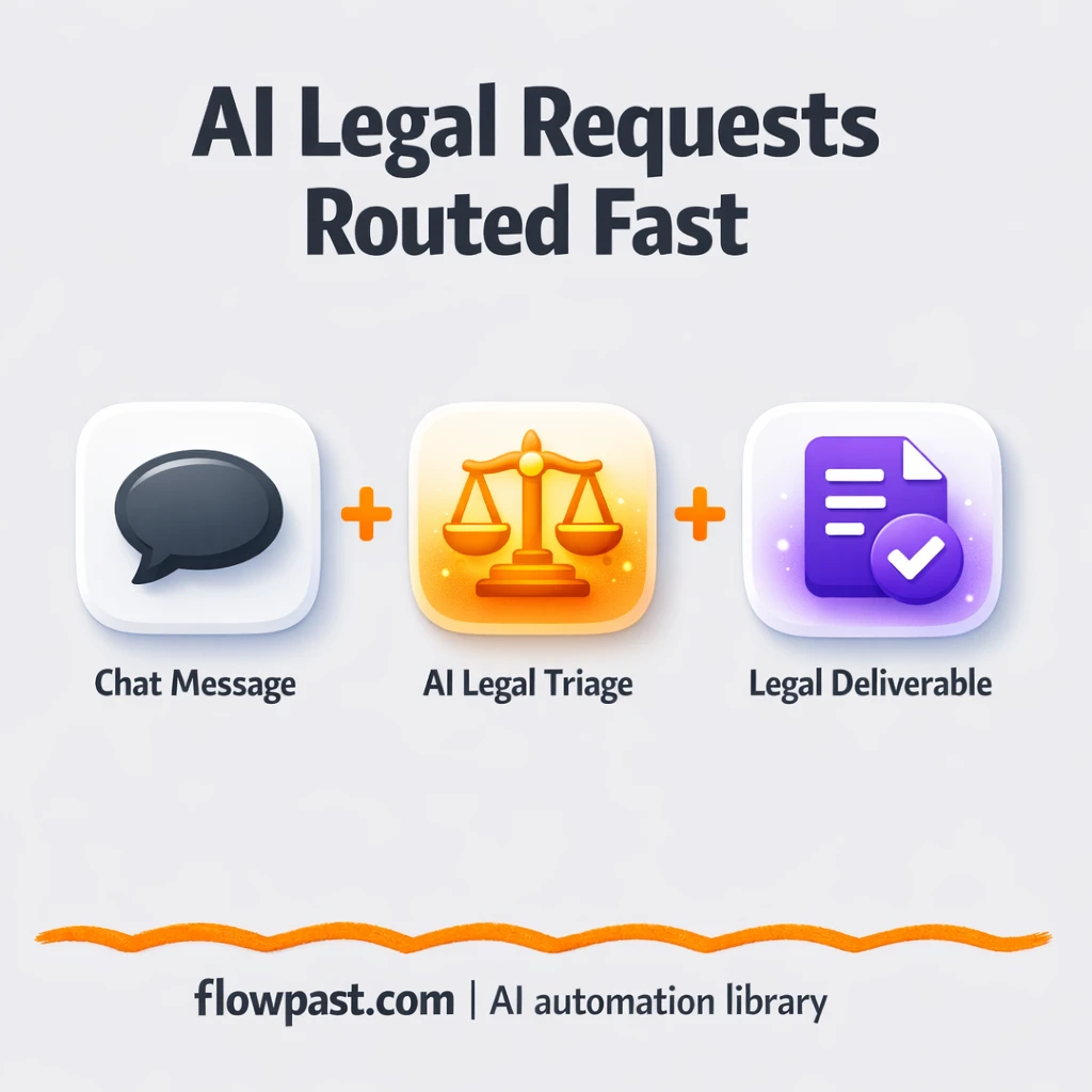 Slack to Google Sheets, legal requests tracked clean - n8n workflow automation template