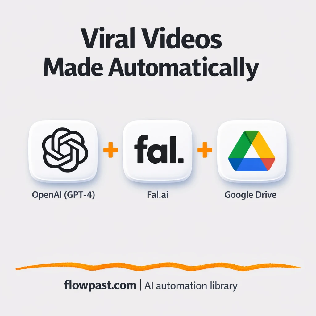 Google Sheets to Google Drive, shorts ready to post - n8n workflow automation template