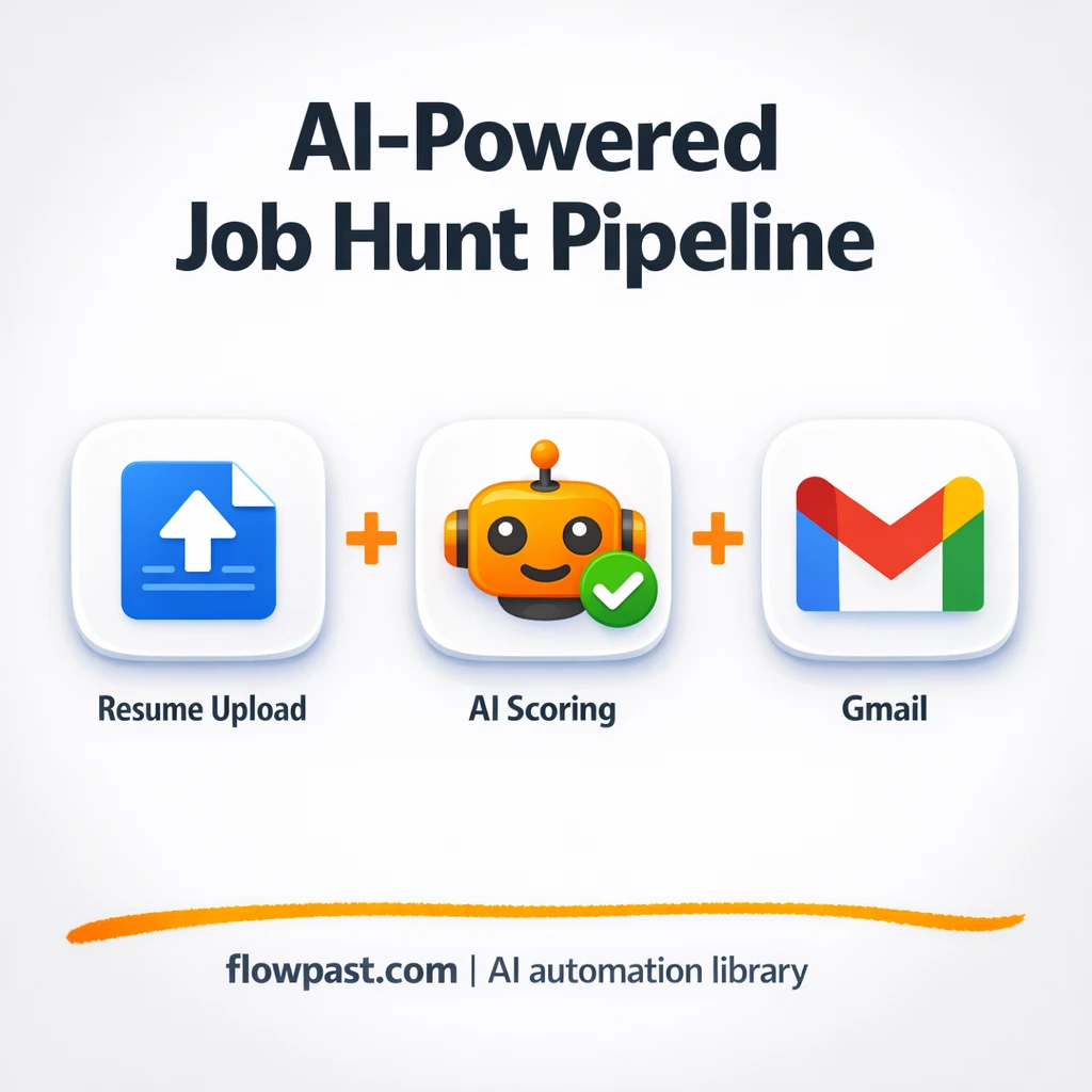 LinkedIn to Google Sheets, job leads ranked and logged - n8n workflow automation template