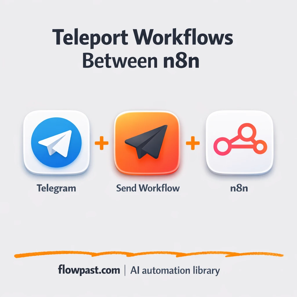 Telegram to Slack, safer handoffs across instances - n8n workflow automation template