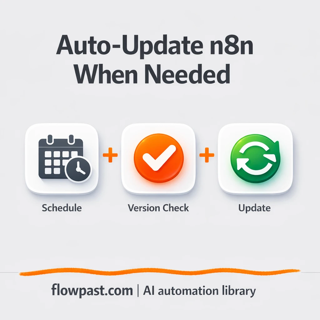 Portainer + npm: update checks without manual redeploys - n8n workflow automation template