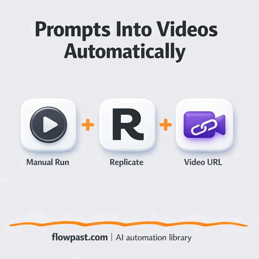 Replicate to Google Sheets, Seedance links logged - n8n workflow automation template