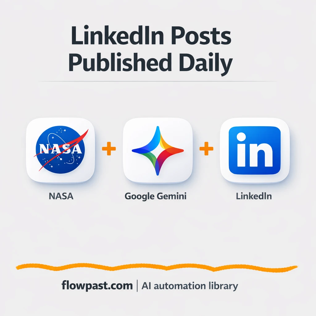 LinkedIn + Telegram: daily posts that never slip - n8n workflow automation template