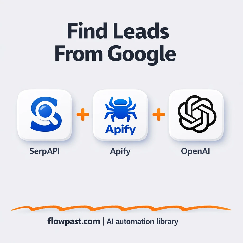 SerpAPI to Google Sheets, expert emails captured - n8n workflow automation template