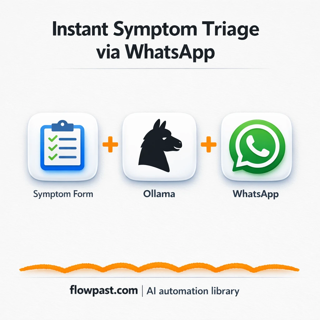 WhatsApp and Email triage, urgent cases flagged - n8n workflow automation template