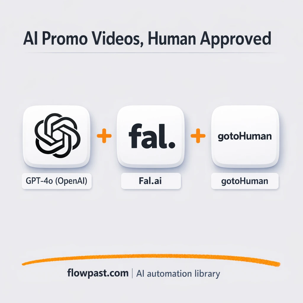 OpenAI + Cloudinary, promo videos ready to publish - n8n workflow automation template