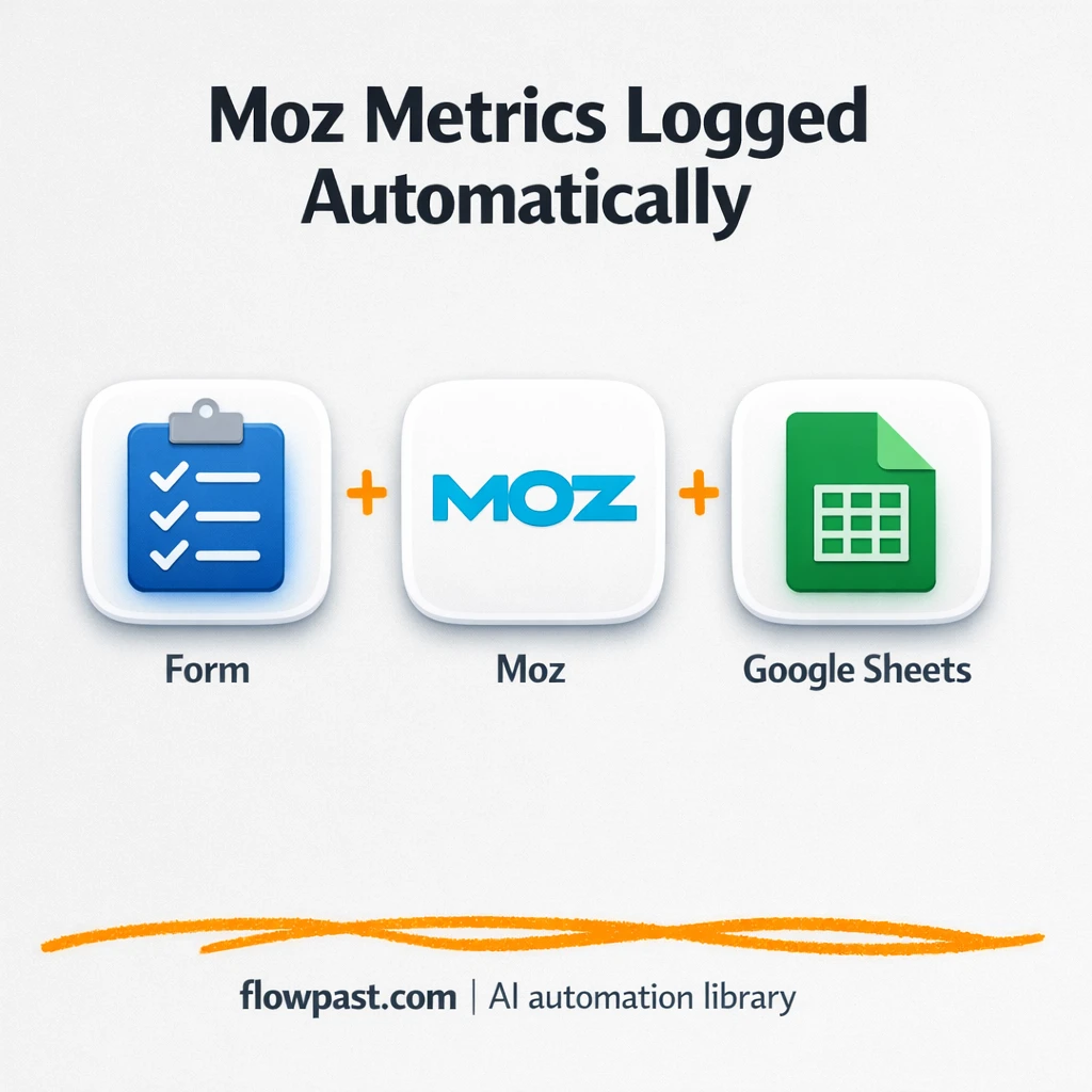 RapidAPI to Google Sheets, SEO metrics logged clean - n8n workflow automation template