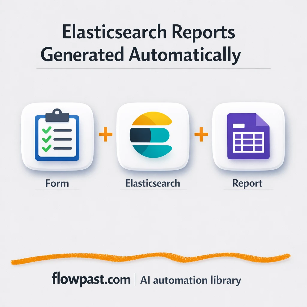 Elasticsearch to Google Sheets, shareable reports fast - n8n workflow automation template