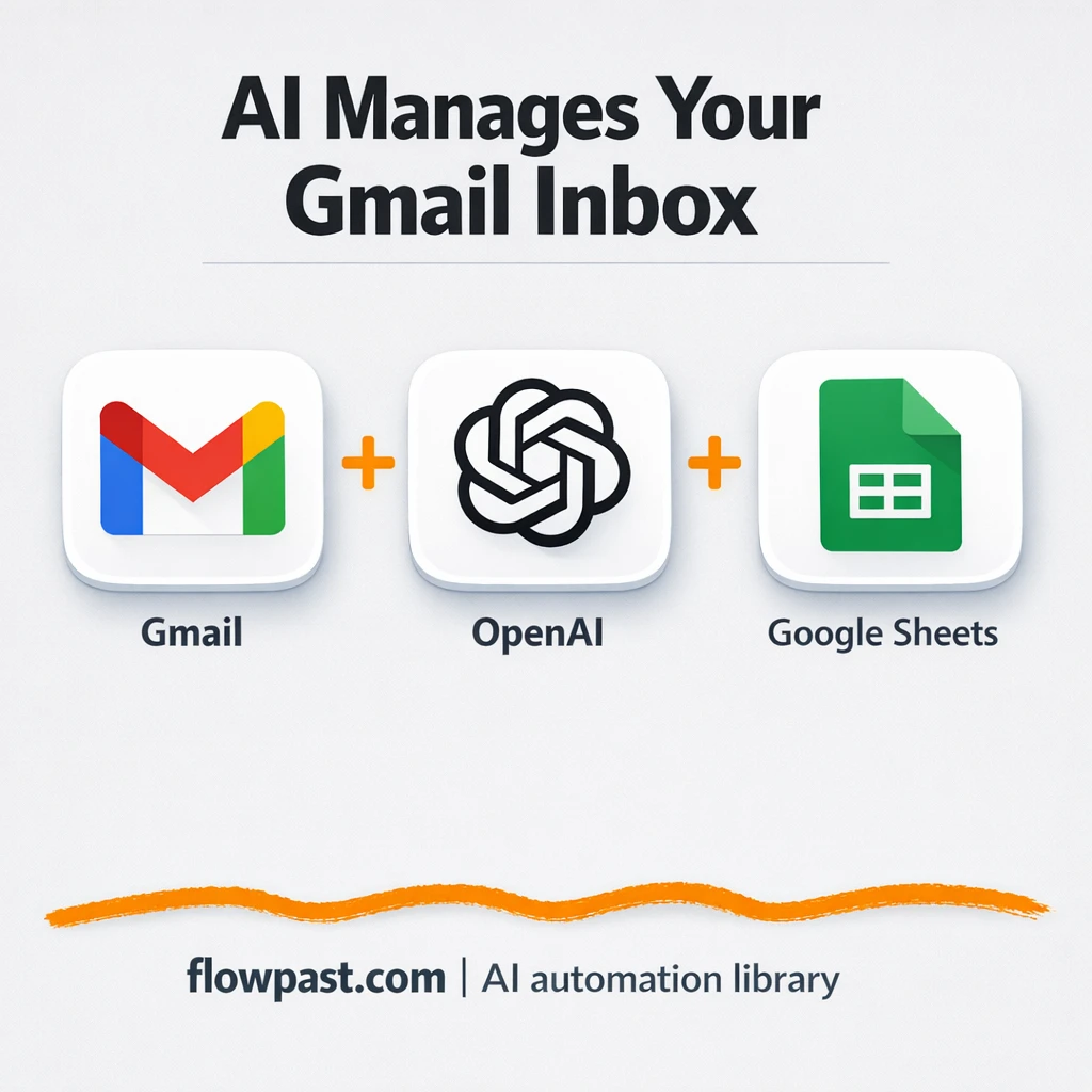 Gmail + Google Sheets: inbox triage without chaos - n8n workflow automation template