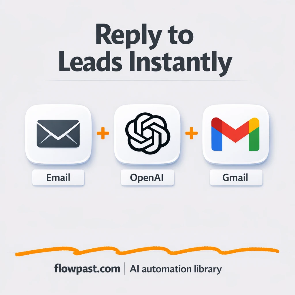 Gmail + OpenAI: qualify leads and reply in-thread - n8n workflow automation template