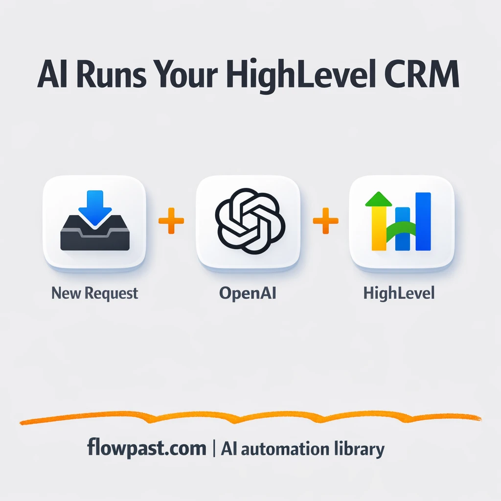 HighLevel + Slack: a CRM that stays up to date - n8n workflow automation template