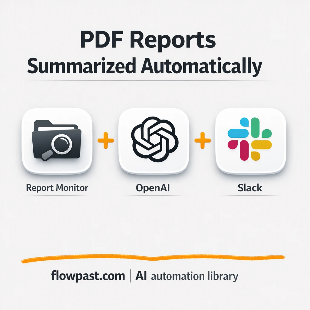 Slack + OpenAI: PDF summaries and alerts you trust - n8n workflow automation template