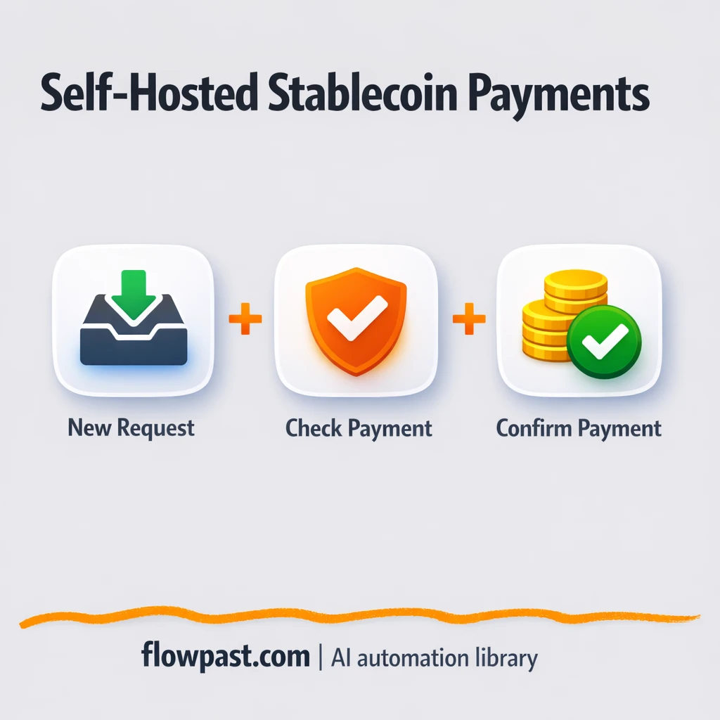 x402 + 1Shot API, stablecoin settlements handled - n8n workflow automation template