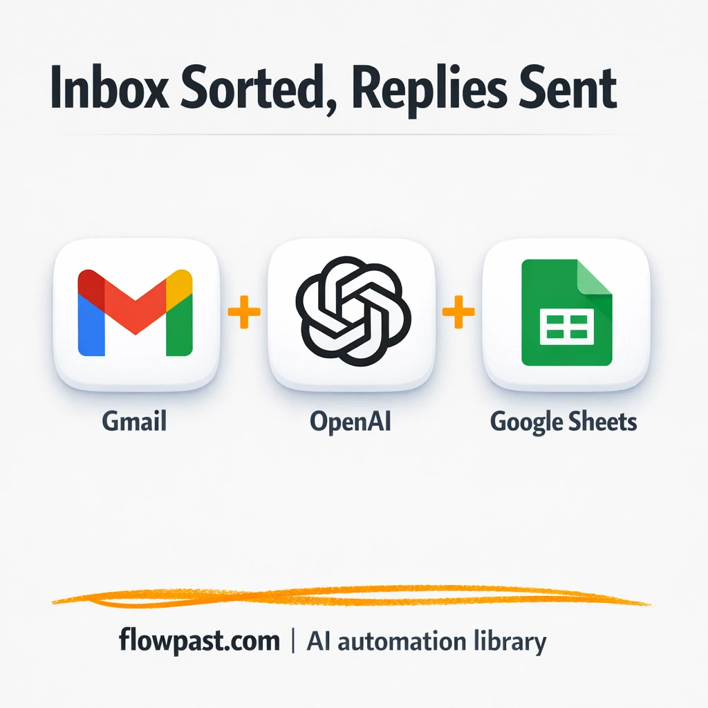 Gmail + Google Sheets, labeled inbox and logged leads - n8n workflow automation template