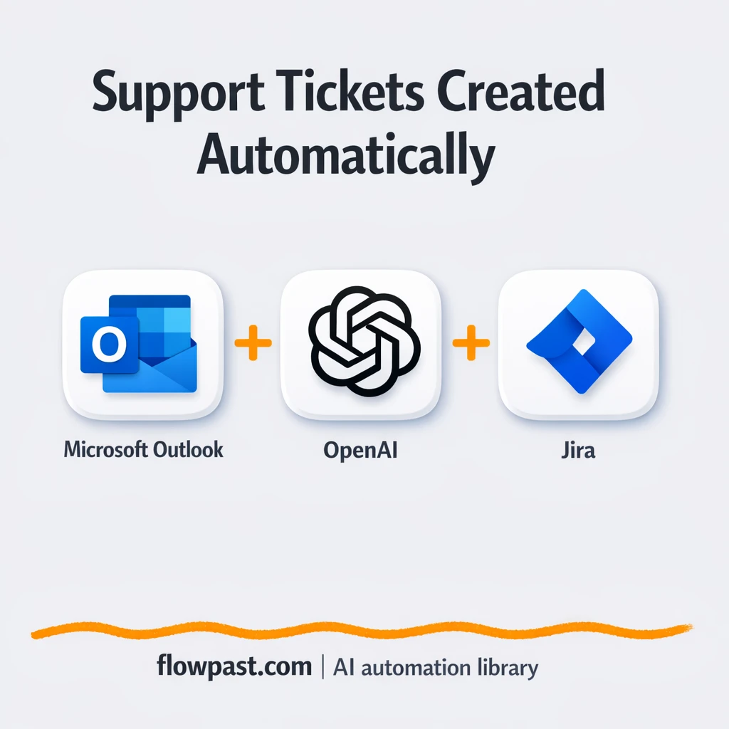 Outlook + Jira: tickets sorted and routed fast - n8n workflow automation template