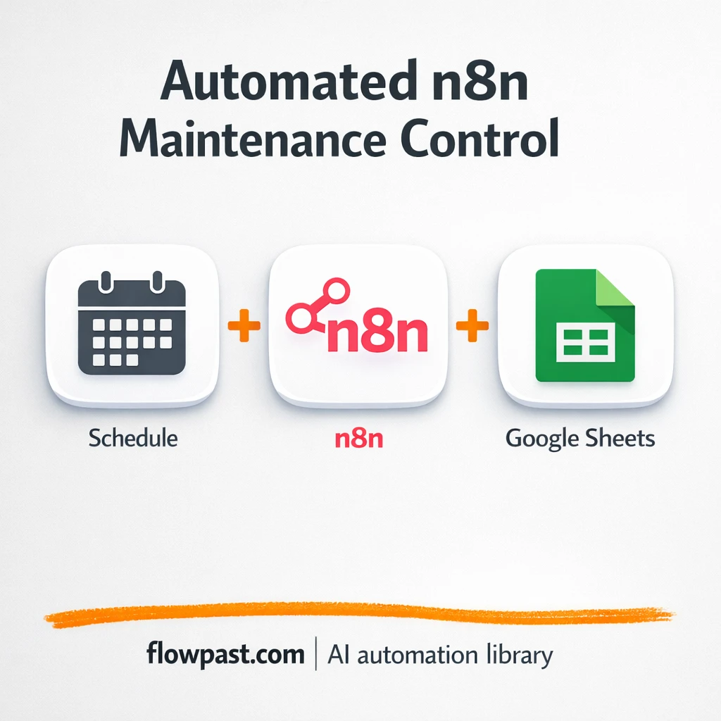 Google Sheets + Drive for audit logs and backups - n8n workflow automation template