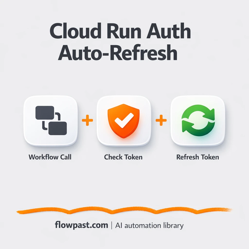 Google Cloud Run + Google Cloud Console: fewer auth fails - n8n workflow automation template