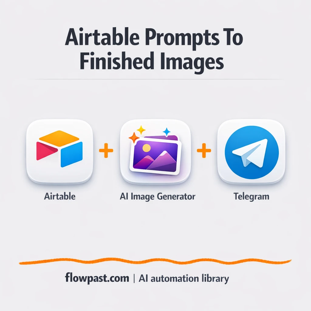 RunComfy + Airtable: images tracked and delivered - n8n workflow automation template