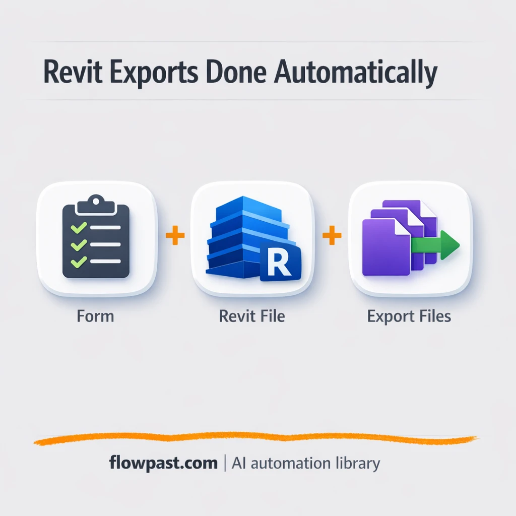 Revit to Excel, clean exports your team can trust - n8n workflow automation template