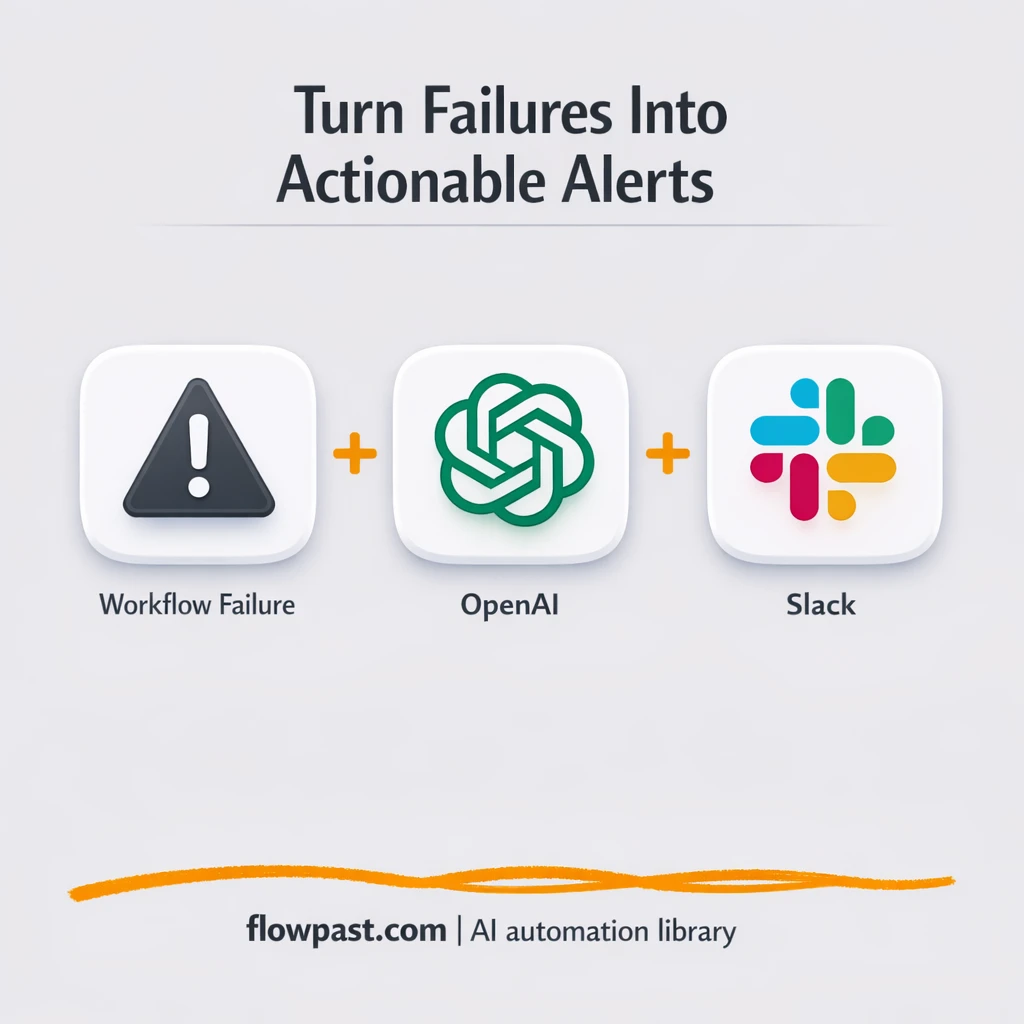 Slack + Freshdesk: catch errors with clear next steps - n8n workflow automation template