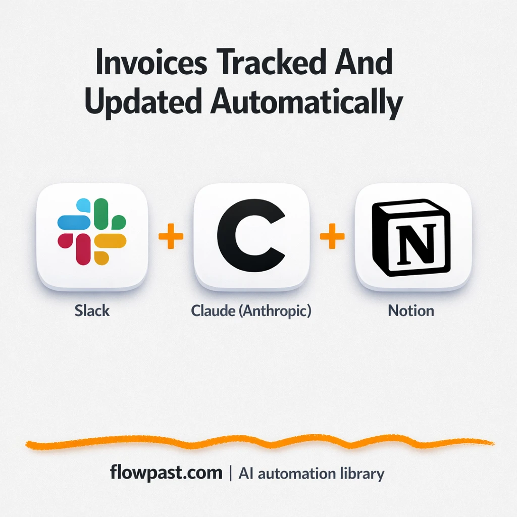 Notion + Slack: one click invoice approvals - n8n workflow automation template