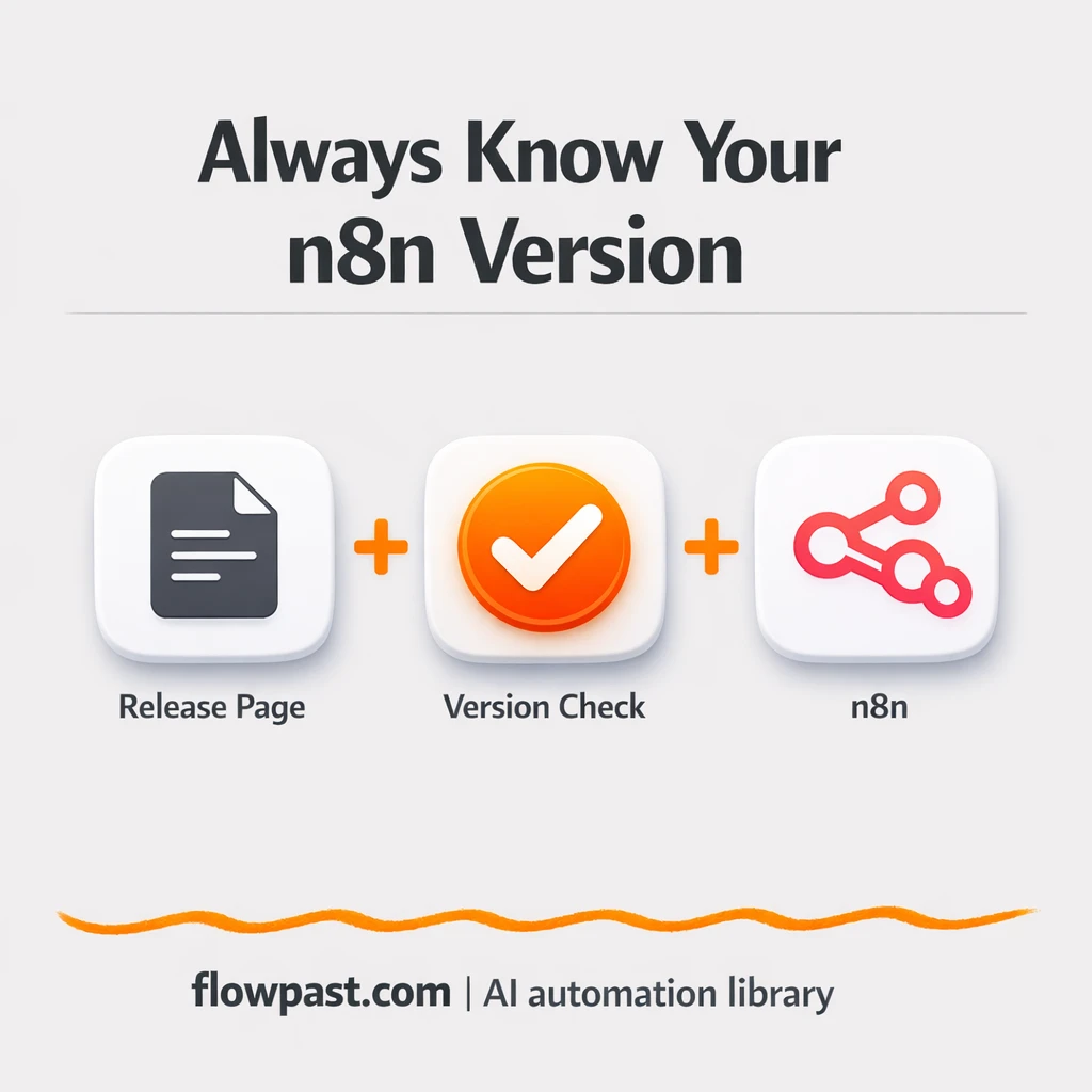 Slack alerts for version updates, never get caught behind - n8n workflow automation template