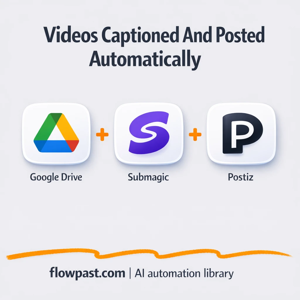 Google Drive + Google Sheets, videos posted and logged - n8n workflow automation template